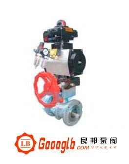 气动O型球阀
